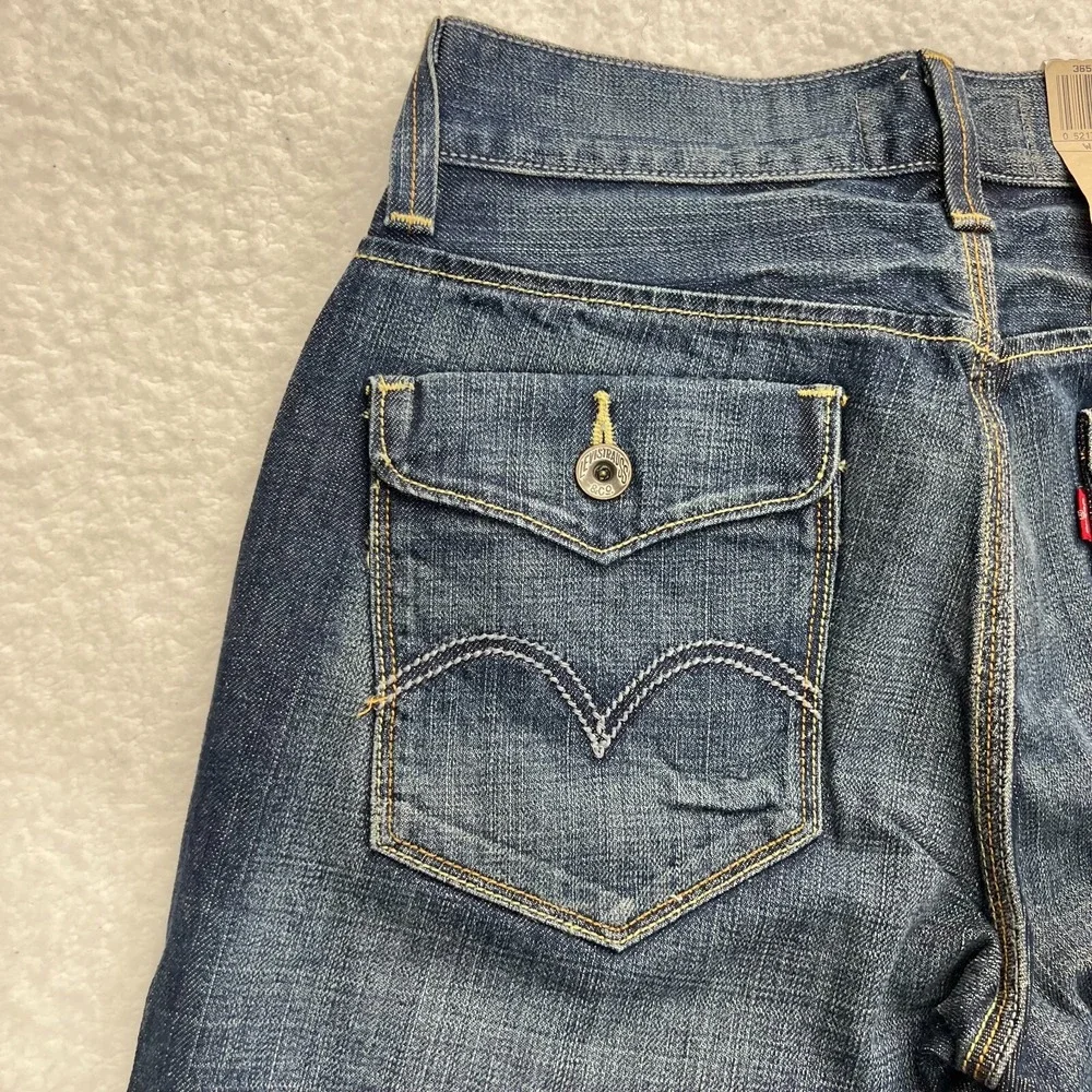 Levi's‎ The Original Jeans RAMP Flap Front Short Denim Blue Men's W30 VTG NWT